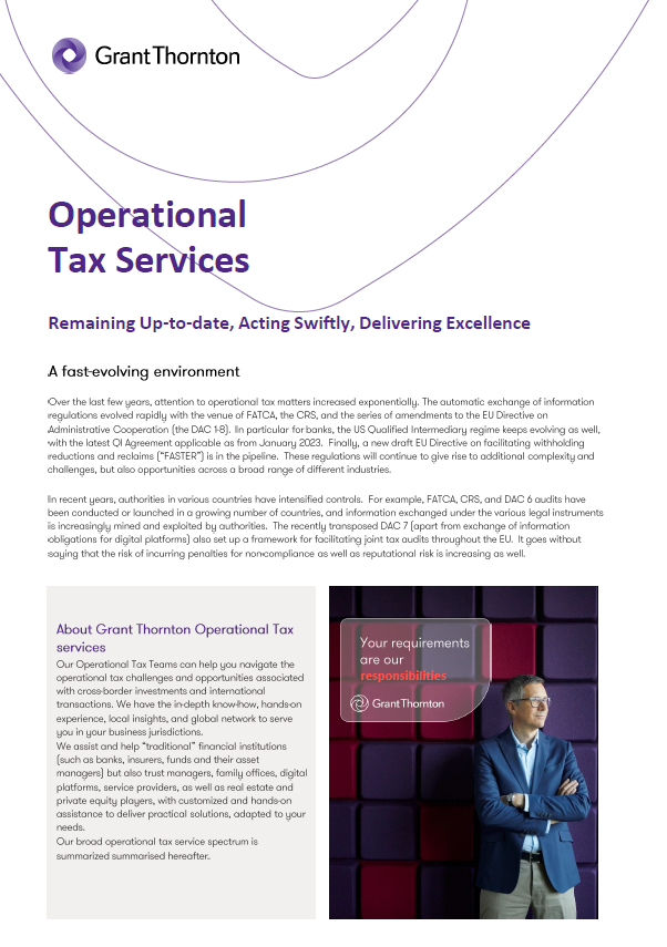 Operational Tax Services